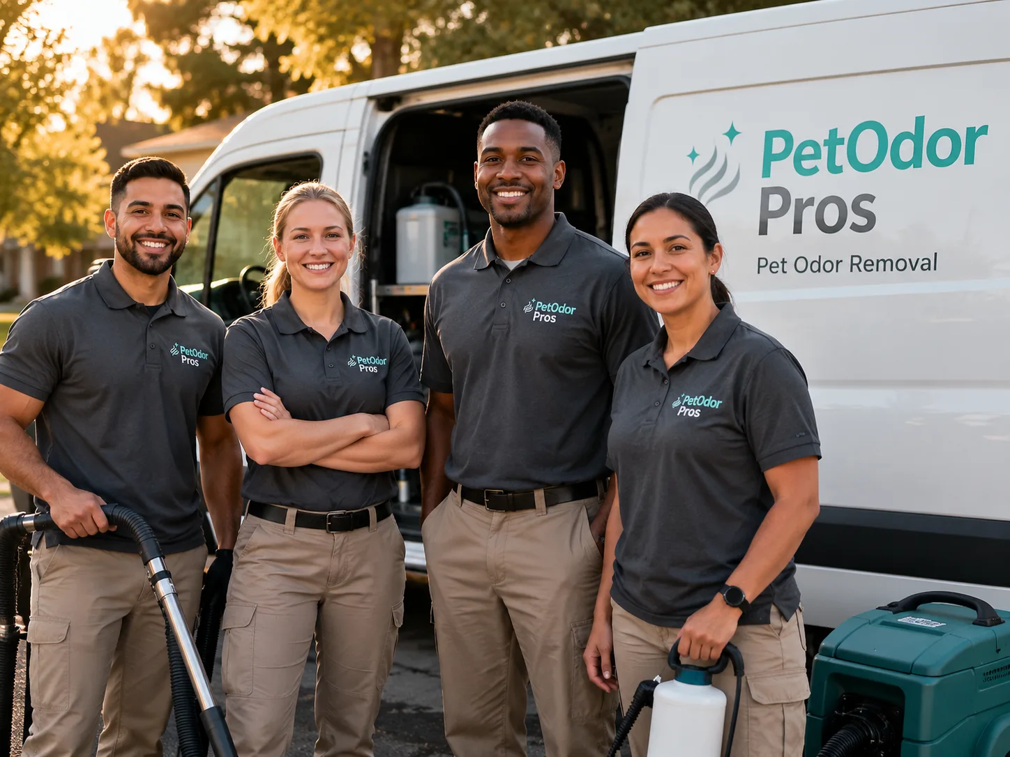 Pet Odor Removal team serving Montague, MA